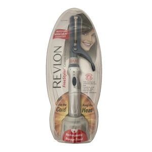 New Revlon FreeStyler Cordless Curling Iron RV048C W/ Rechargeable Storage Stand